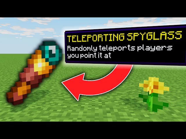 Minecraft Manhunt, But There Are Custom Spyglasses...