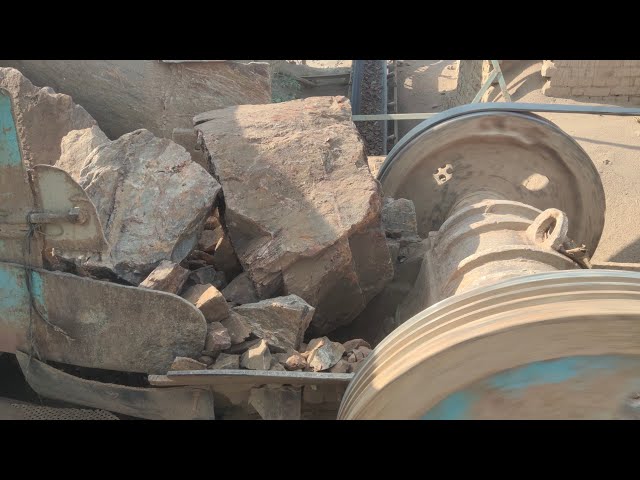 Super Giant Rock Crushed|Crusher In Action|Rubble Crusher|Master jaw Crusher|Hard super Rock Breaker