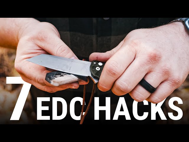 7 UNBELIEVABLE EDC Hacks You Need To Know