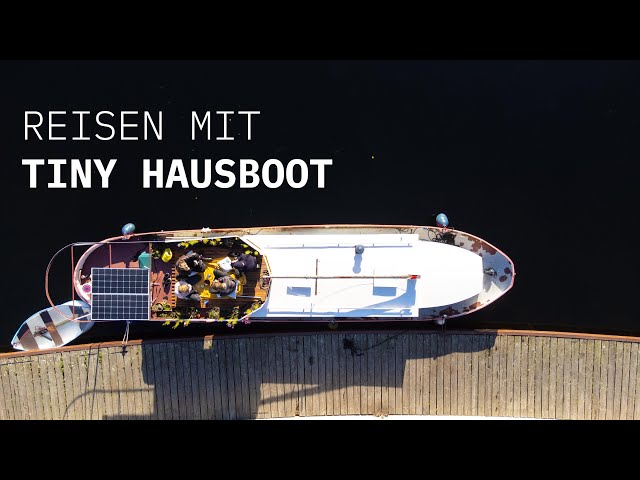 DIY Hausboot statt Camper Van - unabhängiges Leben auf dem Wasser