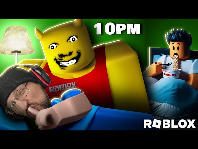 Roblox Weird Strict Dad! Go to Bed by 10PM or Else (FGTeeV)