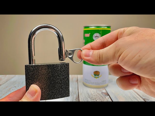 🔥 🔥You will be amazed how easy it is! Open ANY Lock without a key in 1 MINUTE 🔒