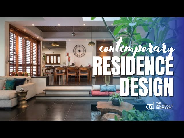 Elegant Contemporary Residence #interiordesign