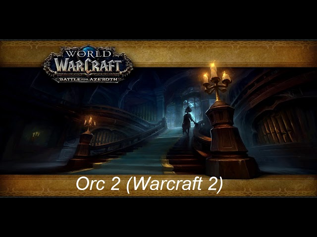 Pieces of music from Blizzard games in Waycrest Manor (WoW: BFA)