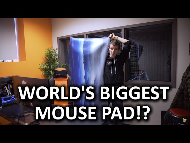 HOLY $H!T - Biggest mousepad in the world!?