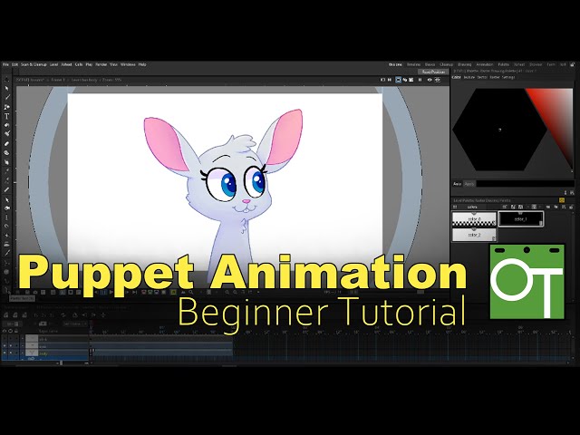 (Opentoonz Tutorial) Simple Puppet Animation