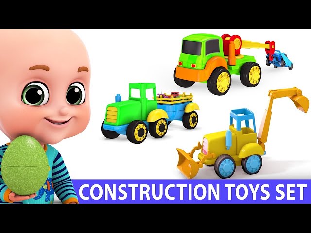 🔴🔴 Car Cartoons for Kids & Baby songs - Lee the Truck and Street Vehicles - Cars and trucks
