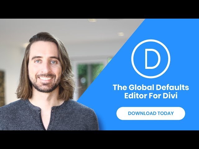 The Game Changing Divi Global Defaults Editor