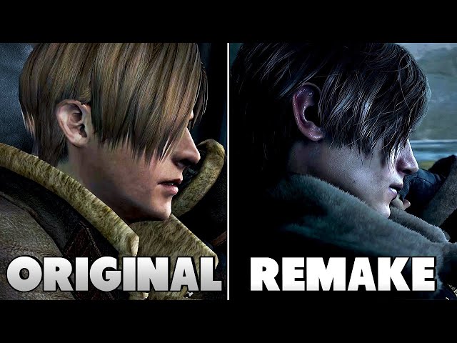 Resident Evil 4 Remake Graphic Comparison Side by Side [4K 60FPS]