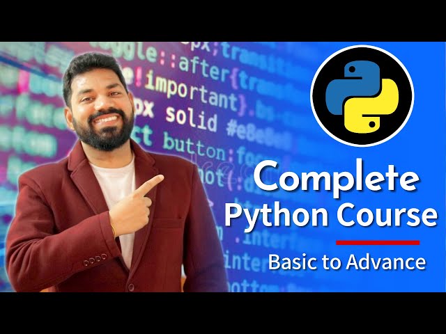 Python A to Z from basic to Advance... Comming Soon