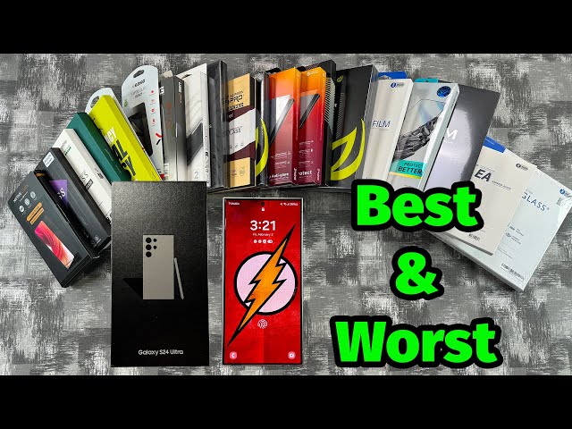 Best And Worst Screen Protectors For Samsung Galaxy S24 Ultra