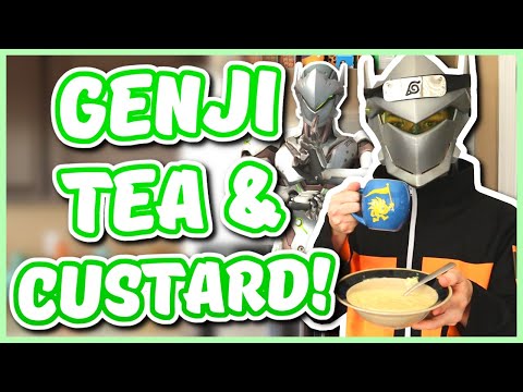 Overwatch - GENJI GREEN TEA AND CUSTARD RECIPE (Chef You Wack)