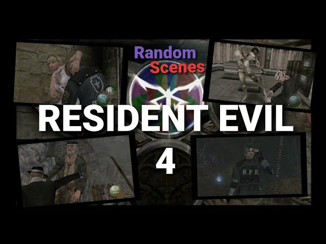 RESIDENT EVIL 4 Random Scenes 1