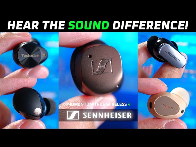 Sennheiser MTW4 Review vs Sony WF-1000XM5 vs the BEST! (Bose, Technics, Jabra)