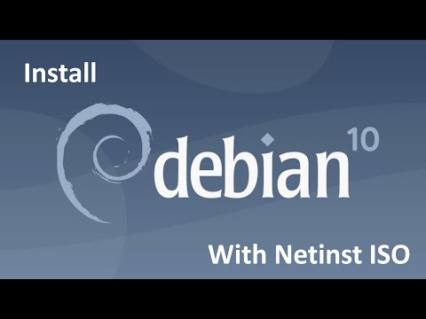 How To Install Debian 10 with Netinst ISO