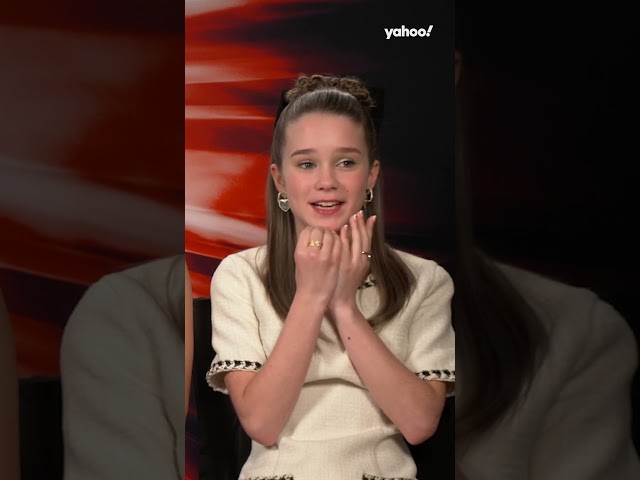 Abigail's Alisha Weir on the 'crazy' teeth she wore in the film | #shorts #yahooaustralia