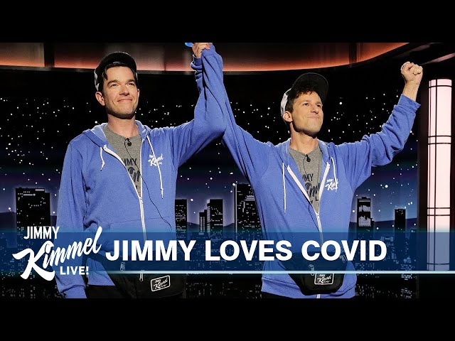 John Mulaney & Andy Samberg Guest Host For Jimmy Kimmel WHO HAS COVID AGAIN