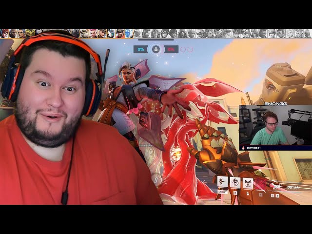 Emongg shows us some INTERESTING Lifeweaver interactions with each hero in Overwatch 2