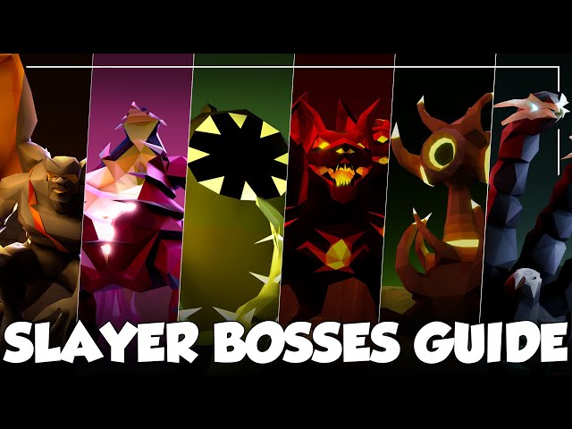 OSRS All Slayer Bosses Guide - GGs, Sire, Kraken, Cerberus, Thermy, & Hydra!
