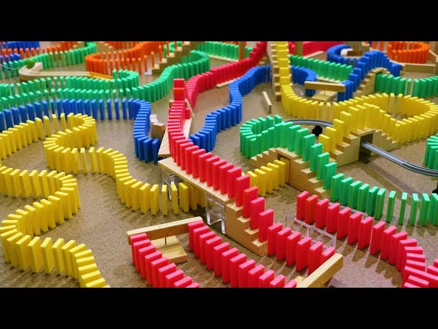 30 Minutes of DOMINOES FALLING! - Most Satisfying ASMR Compilation