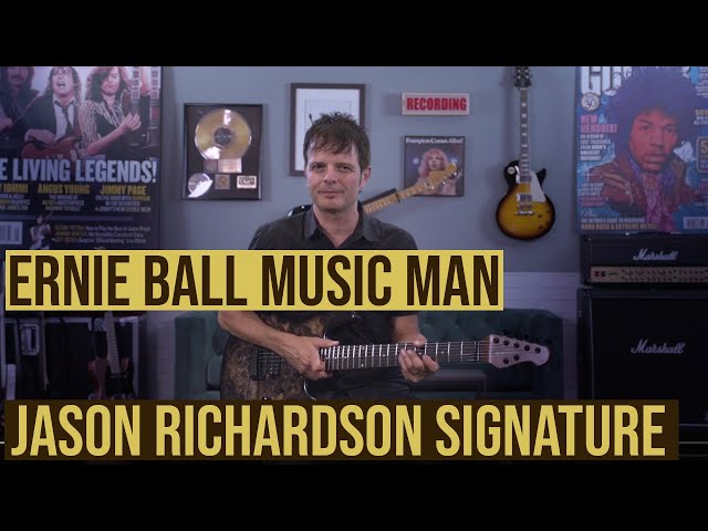 Ernie Ball Music Man Jason Richardson 7 String Cutlass demo