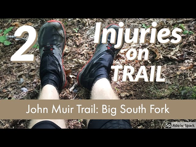 JMT Episode 2: INJURIES on trail are REAL! Wilderness first aid!