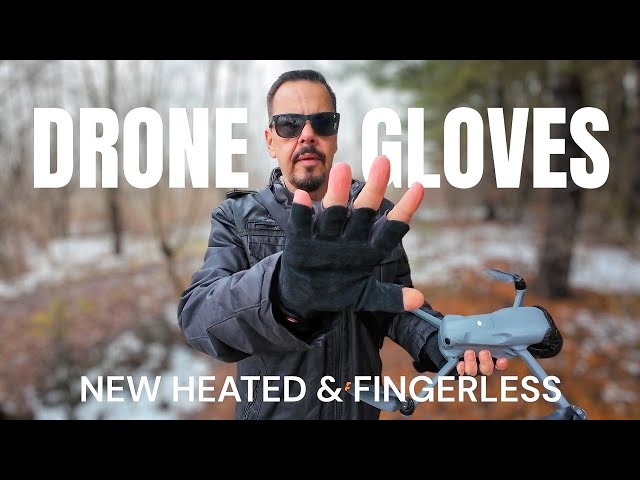 PGYTech Drone and Photography Gloves - Heated Gloves Are A Game Changer