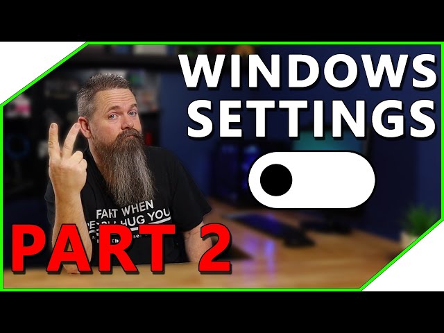 MORE Windows Settings You Should Change