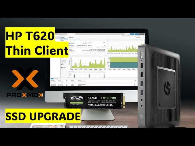 Günstiger Homeserver - HP T620 SSD upgrade + Proxmox