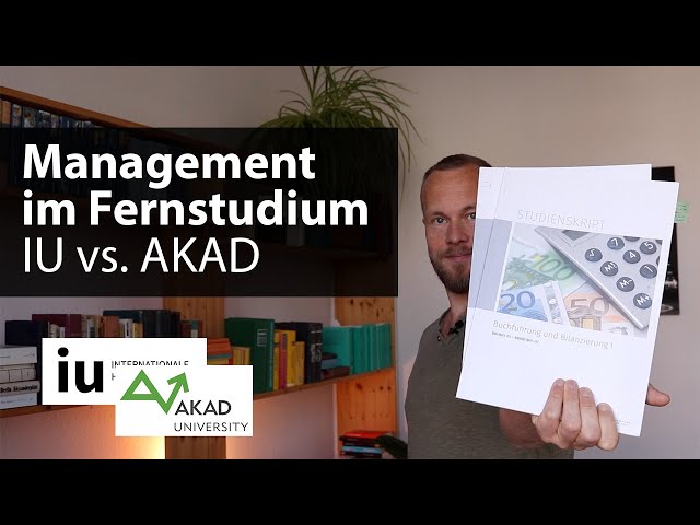 Management Fernstudium: IU vs. AKAD University – International Management berufsbegleitend