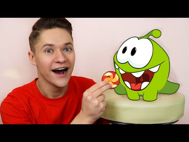 Om Nom in Real Life - Cut The Rope wants to eat