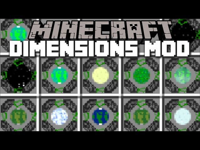 Minecraft DIMENSION MOD / TRAVEL TO STAR WARS DIMENSIONS!! Minecraft