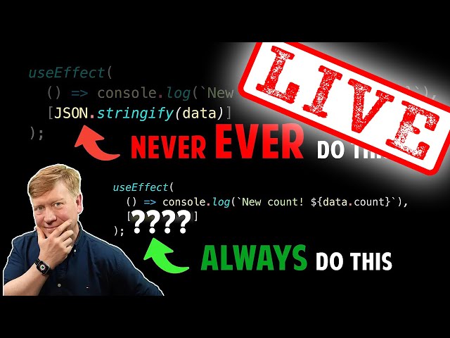 LIVE! Finally Fix Your Issues With JS/React Memory Management 😤
