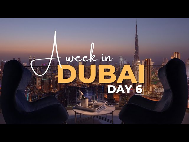 How to Spend A Week In Dubai - 7 Day Itinerary - Day 6
