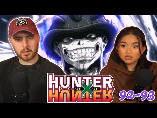 THE KING IS BRUTAL!! - Hunter X Hunter Episode 92 + 93 REACTION + REVIEW!