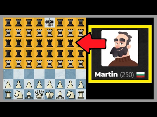 I Gave Martin 39 Rooks 😮