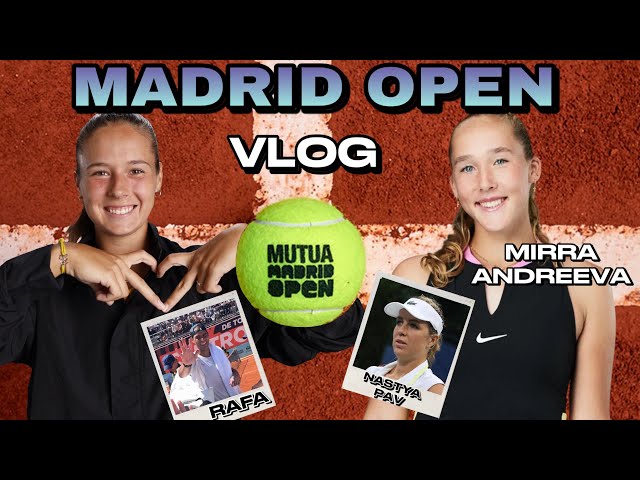 MADRID MASTERS. FRIENDSHIP IN TENNIS. MIRRA ANDREEVA INTERVIEW