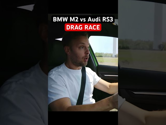 Drag Race! New M2 vs RS3! #automobile #bmw #audi #dragrace