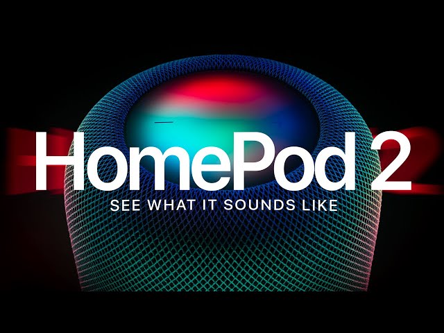 HomePod 2 Review: See What It Sounds Like