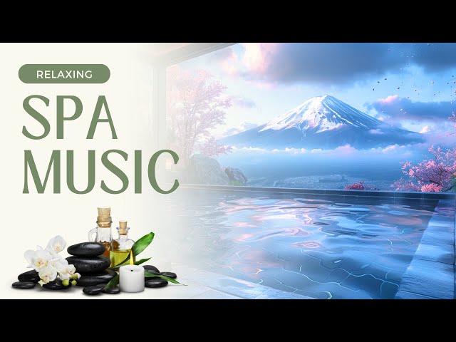 Relax In A Japanese Onsen With Traditional Japanese Music | Spa Music | Sleep, Work, Relax