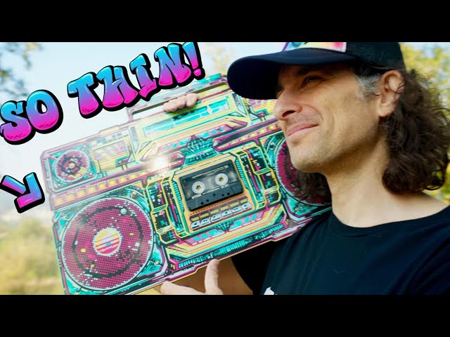 THE WORLD'S THINNEST BOOMBOX