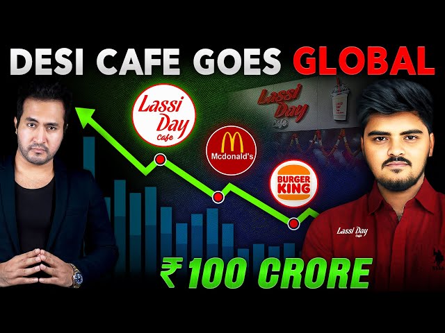 How a VILLAGE BOY Built ₹100 CRORE Business By Selling LASSI | Desi Business Success Case Study
