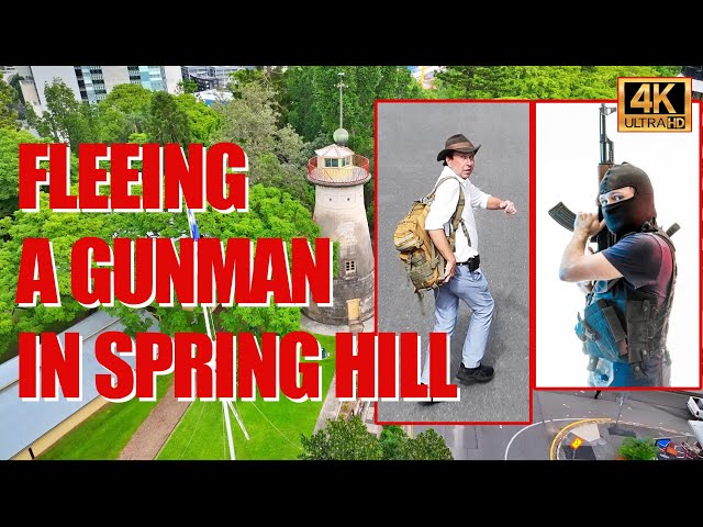 Fleeing a GUNMAN in SPRING HILL!