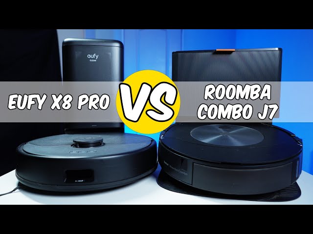 Better Value?? Eufy X8 Pro or Roomba Combo J7 Comparison