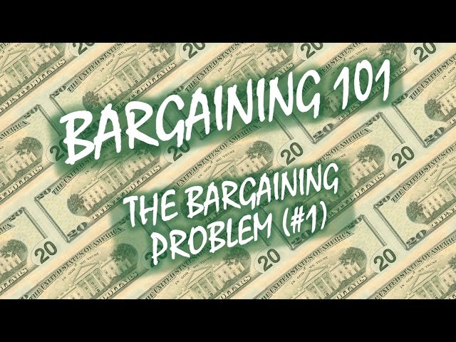 Bargaining 101 (#1): Introduction (The Bargaining Problem)
