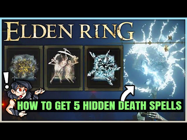 How to Get 5 OP HIDDEN Death Sorceries - Explosive Ghostflame Location & More - Elden Ring Spell!