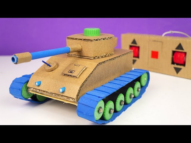 Amazing RC Tank Homemade – DIY Toy RC Tank