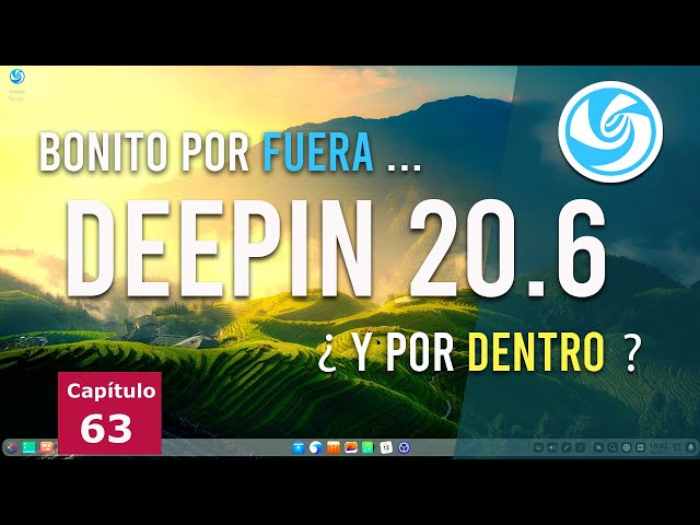 Deepin 20.6 estética Moderna y Bonita, Instalación y Completo Review en Español