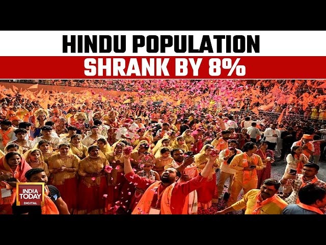 Hindu Population Share In India Has Decreased By 8%, Minority Population Mix Has Increased: Reports