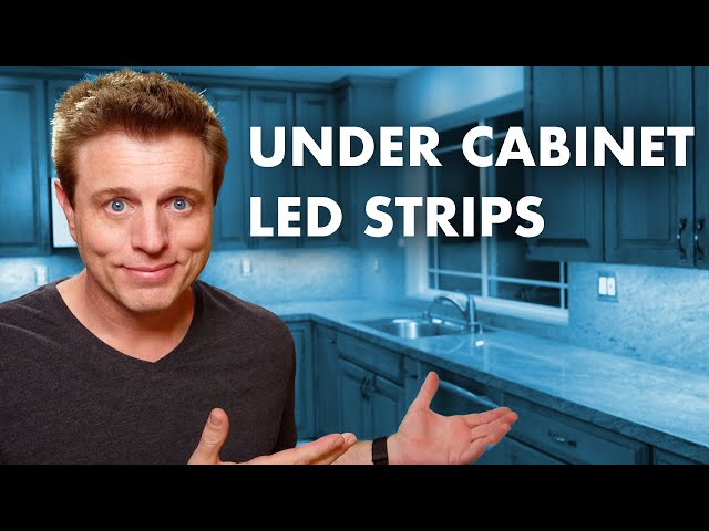 How To Install Under Cabinet LED Strip Lights with LIFX Z Strips